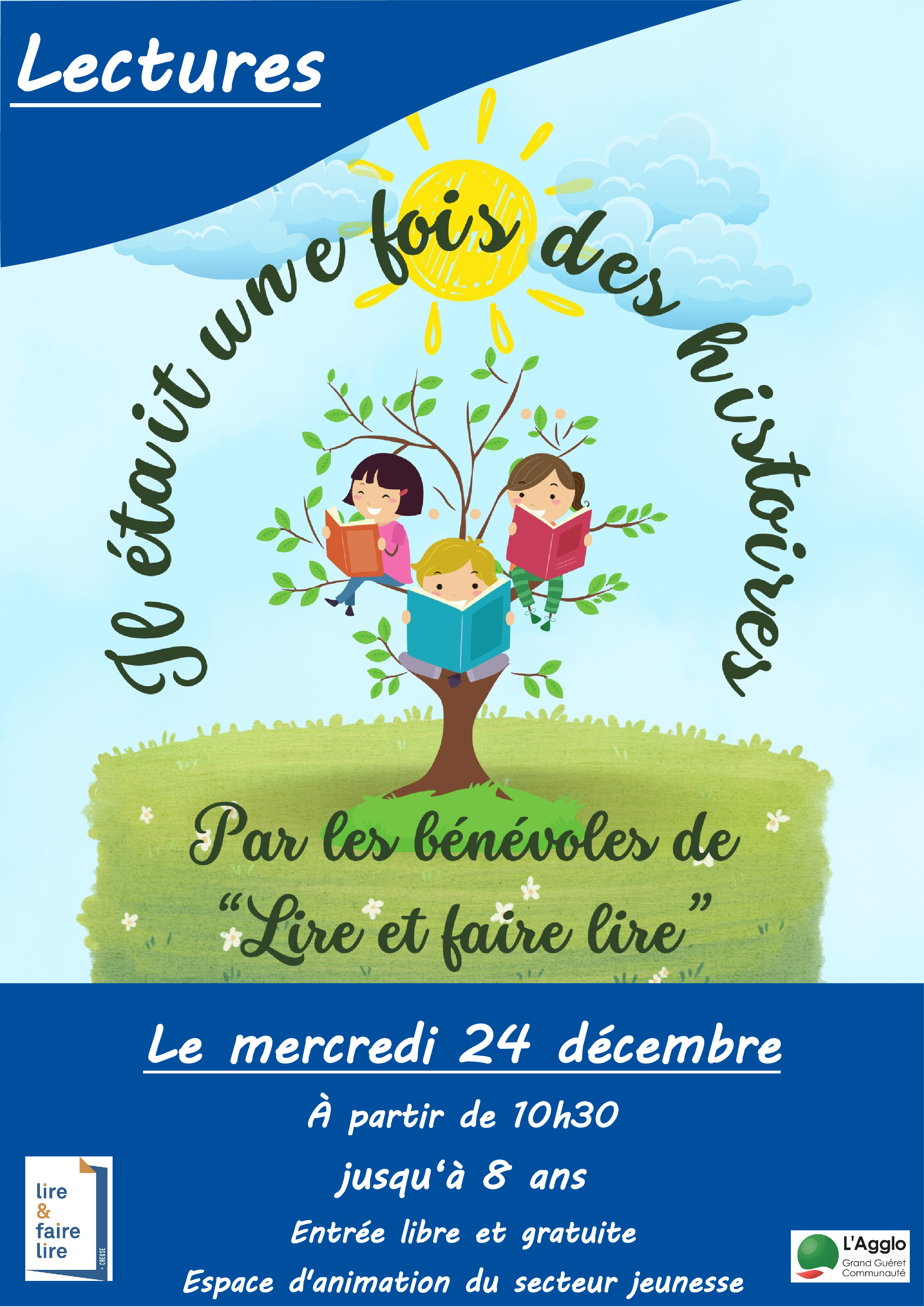 affiche Lire et faire lire octobre 2025