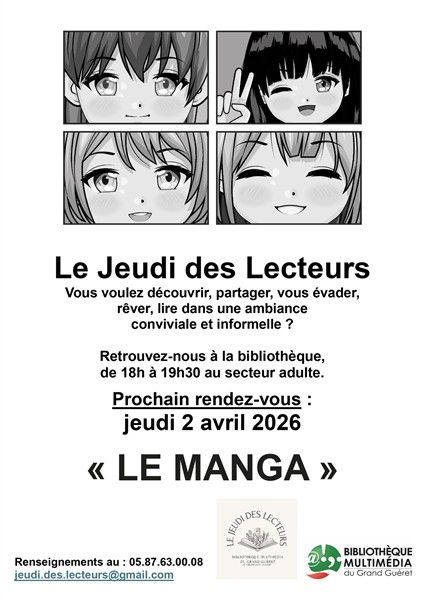 affiche JDL Manga