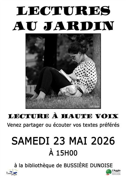 affiche lecture au jardin mai 424 x 600
